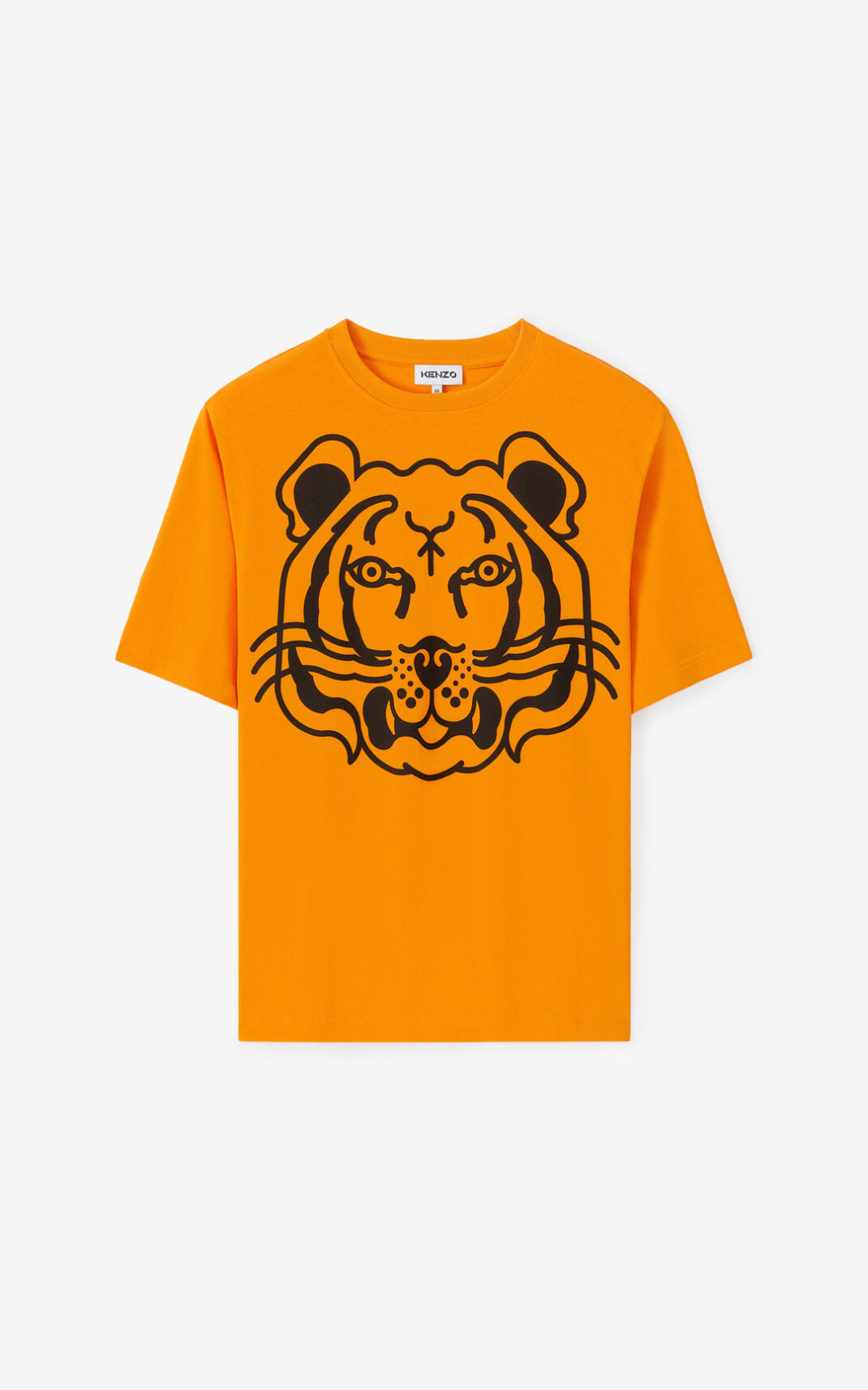 Kenzo K Tiger oversized T-shirts Herre - Orange DK-659922